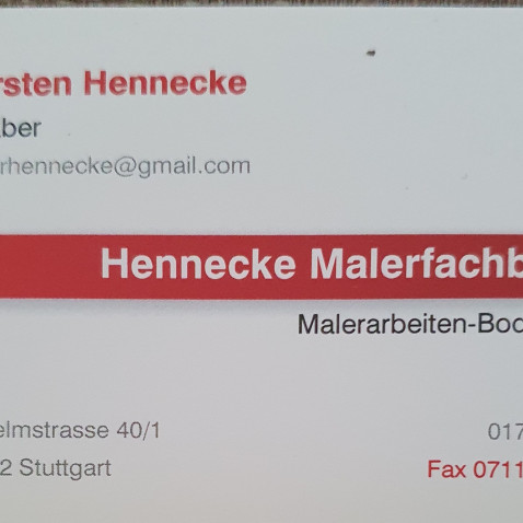 Hennecke Malerfachbetrieb